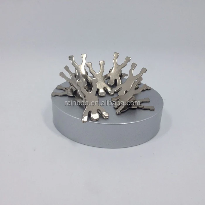 
Logo printed 8pc human being shape magnetic clip holder 