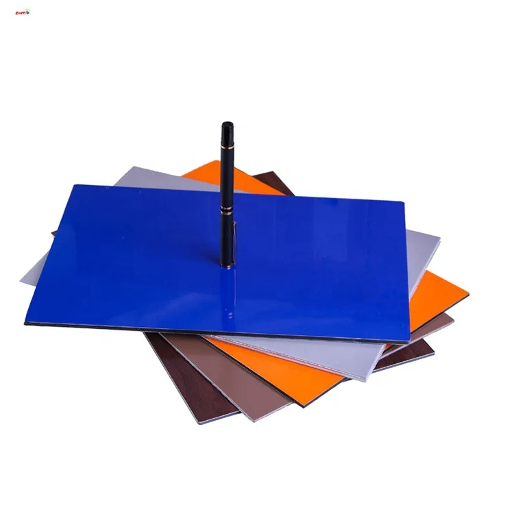 ACP Nano-PVDF wall clading system aluminum composite ceiling panel/ACP Interior paint  Metal plate