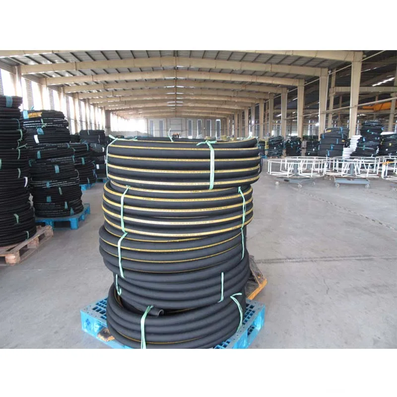 Ruber Hose Manufacturing High Pressure 1 Inch 1 1/4 Inch 4sh Hose Reinforced Rubber Hose