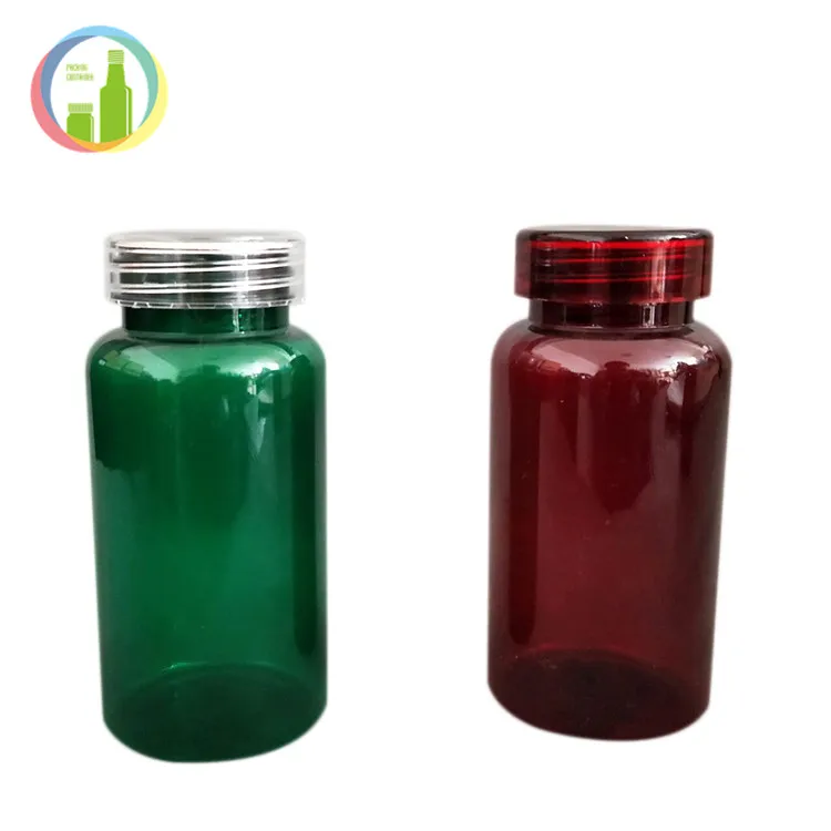 
plastic food bottle colored plastic pills pet bottle capsule plastic bottles 