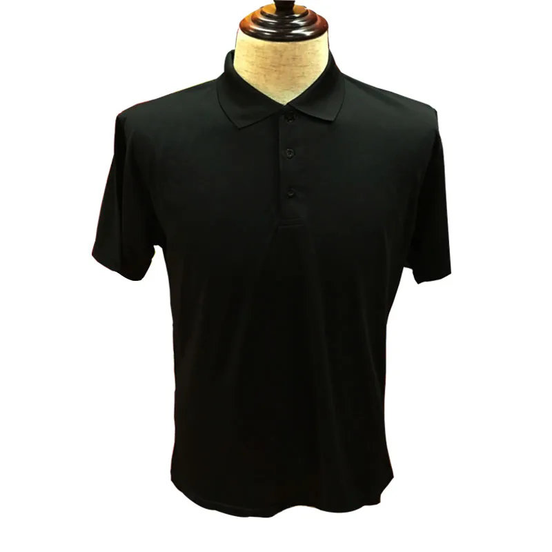 China factory polyester cotton short sleeve design logo men custom polo shirt manufacturer