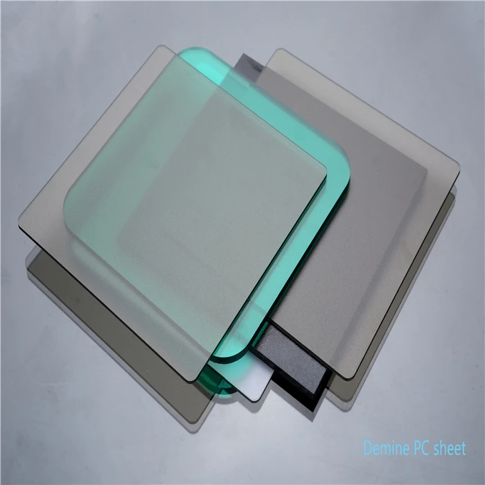 
light grey polycarbonate solid sheet for window 