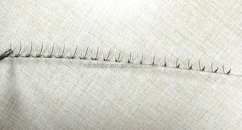 
Five lashes per root private label popular false individual eyelash extension 