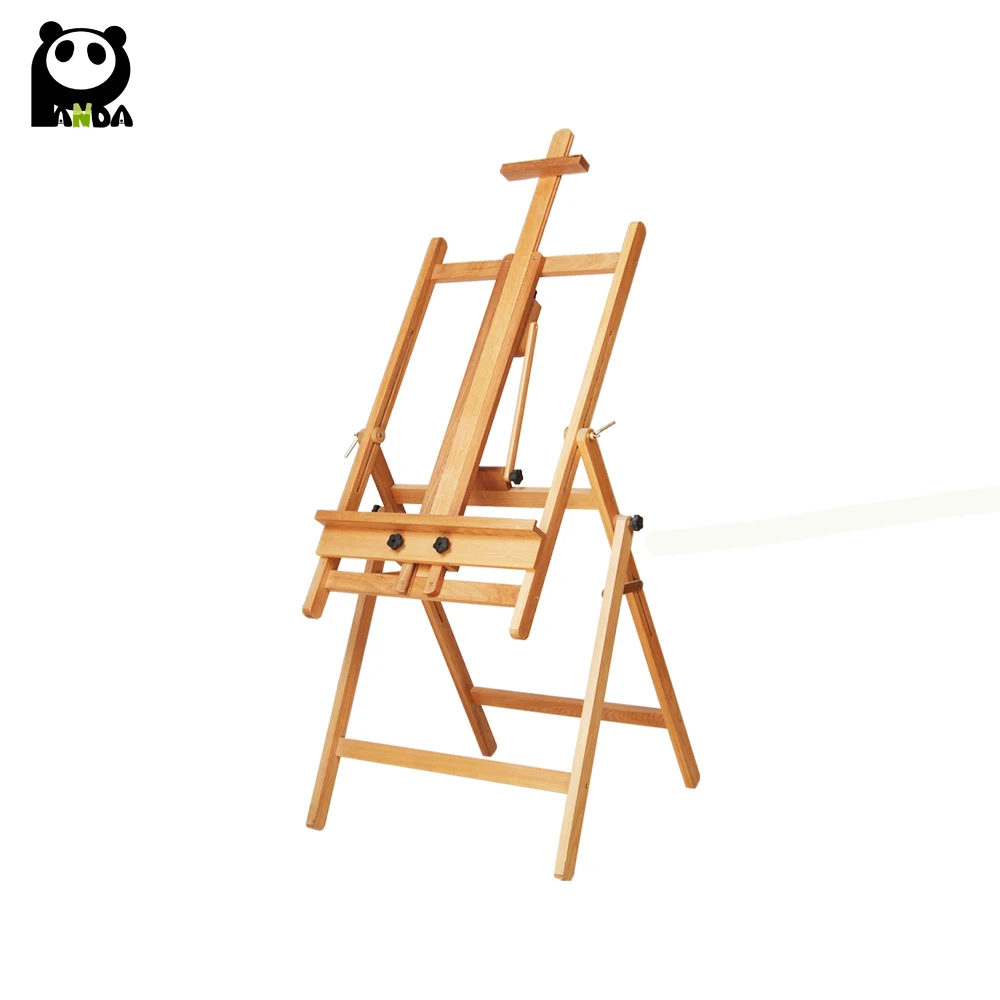 Античный деревянный студийный художественный мольберт