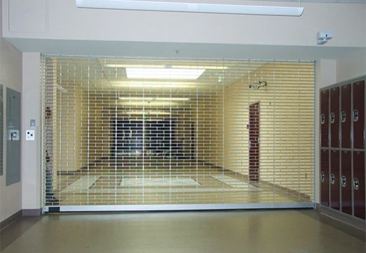 Stainless Steel Security Grilles Roller Shutter Door Design for Shop