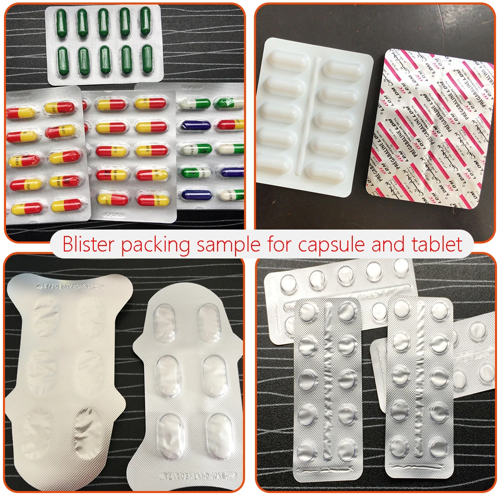 Small Butter Chocolate honey jam Blister Packing Machine Pharmaceutical Capsule / Tablet Blister Packaging Machine MY-80