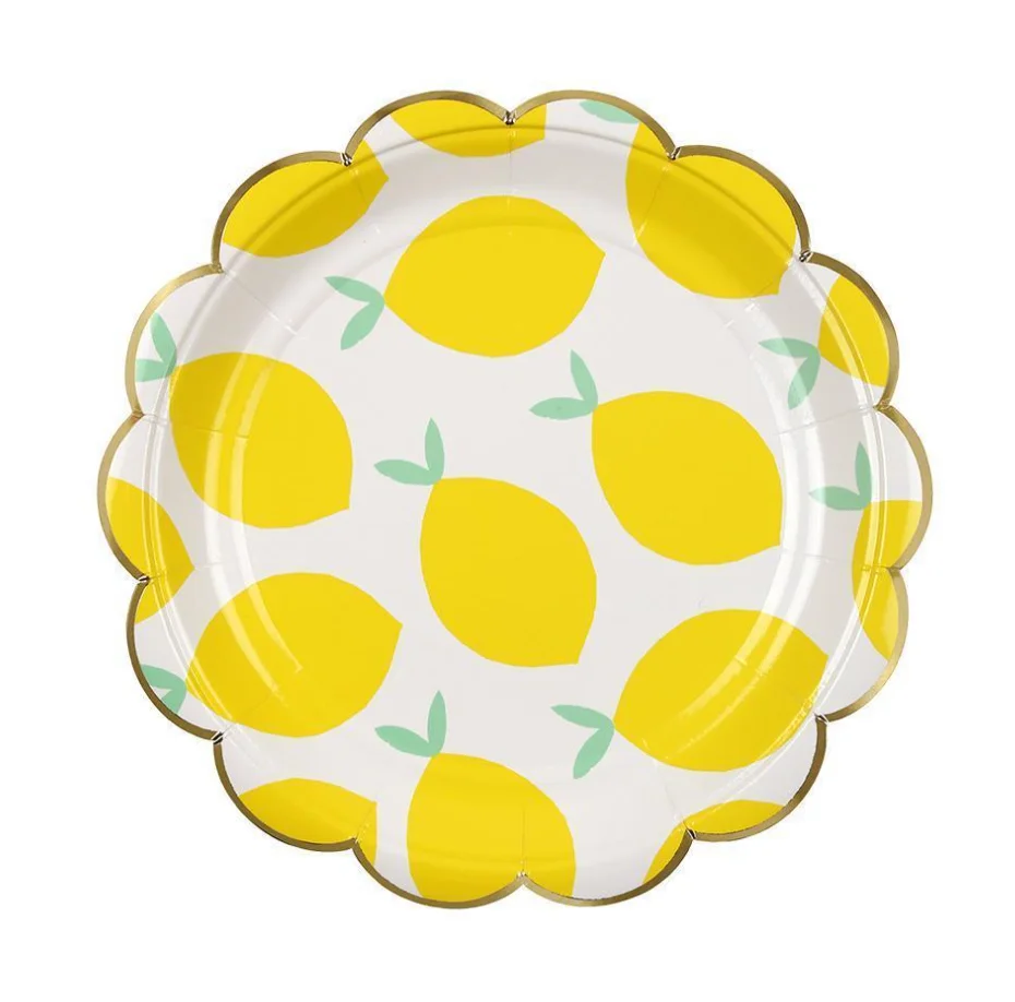 
Kids Birthday Party Decoration Set Fancy Paper Party Plates Cups Napkins Set 