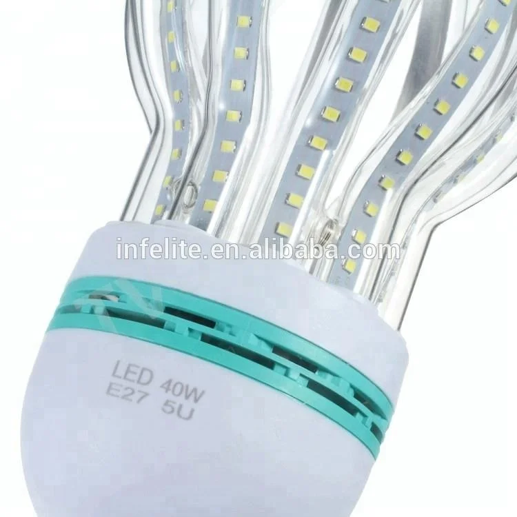 Lotus Shape E27 LED Energy Saving CFL Corn Bulb Lamp Lighting 24W 30W 40W 50W