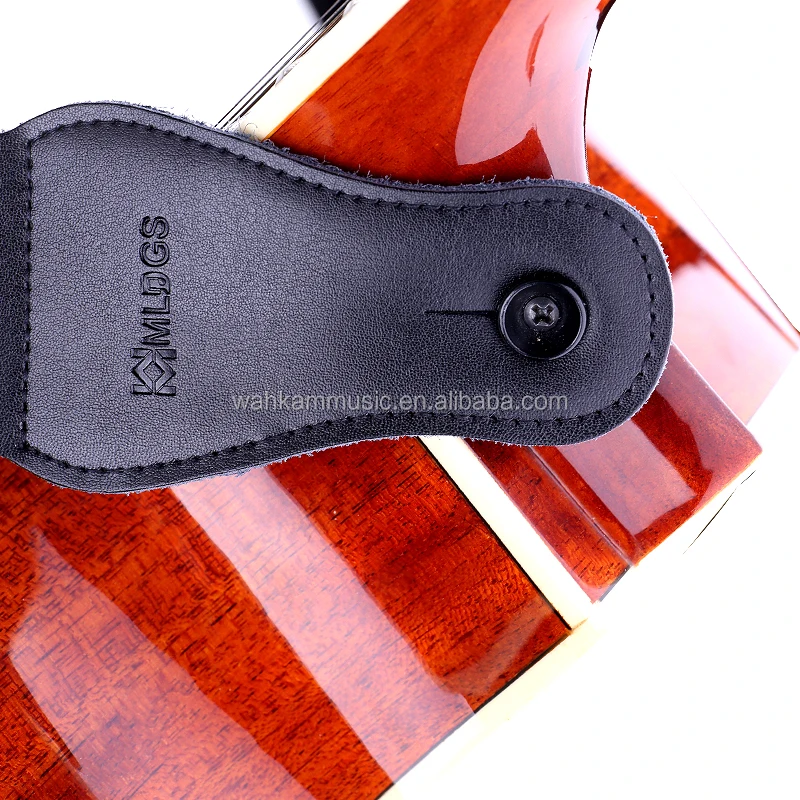 Factory direct wholesale vintage blue jacquard woven guitar straps