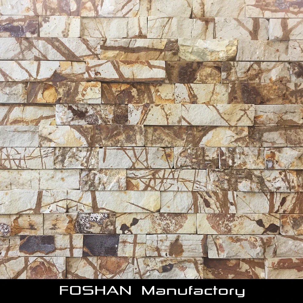 
Popular Marble Cultural Stone Wall Pannel 