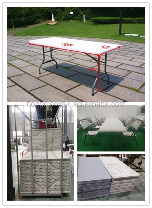 Folding tables china,6ft folding tables china,1.83m plastic folding rectanuglar dining tables china for wholesale
