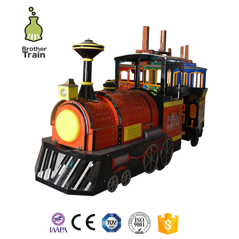 Низкая цена качество отдыха Электрический маленький поезд 8 км/ч