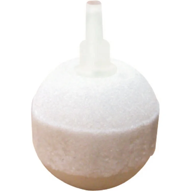 HiSin/HaiXin WS011 d40mm In bluk white Corundum air stone with micro bubbles oxygen bubble tube air pump components