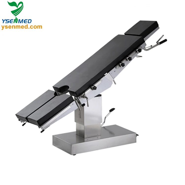 
China durable medical manual hydraulic and pneumatic operating surgical table with good price 