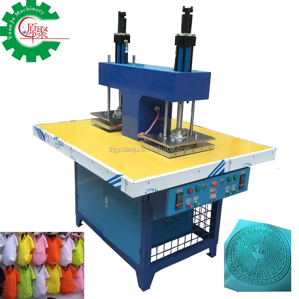 leather embossing machine Clothing embossing machine T-shirt clothing Concave-convex embossing machine