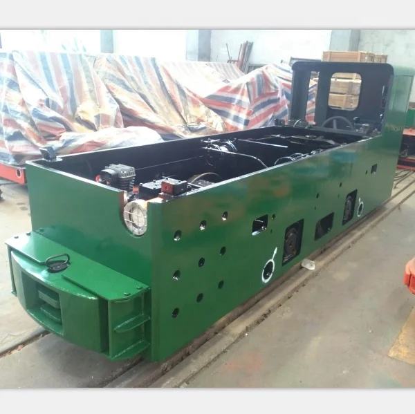 8t underground mining battery powered electric locomotive, battery powered electric locomotive