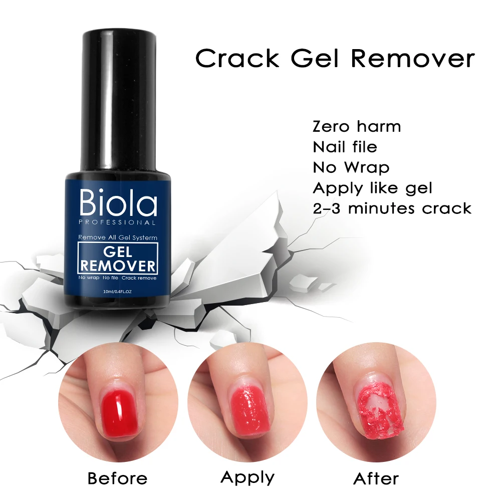 
Newest product magic nail gel polish remover for all gel system 