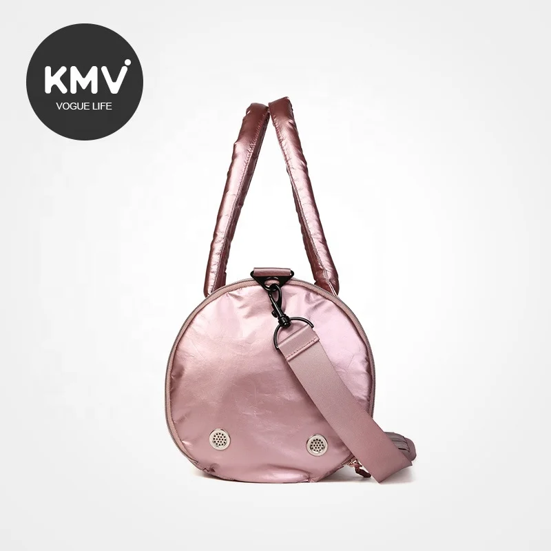 Модная блестящая женская сумка для фитнеса