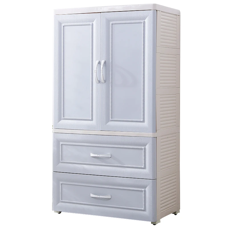 Многослойный пластиковый шкаф-органайзер для детской одежды