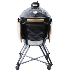 New Outdoor diamond Kamado Creamic Barbecue Grill