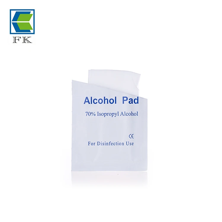 
alcohol pad for disinfection use 