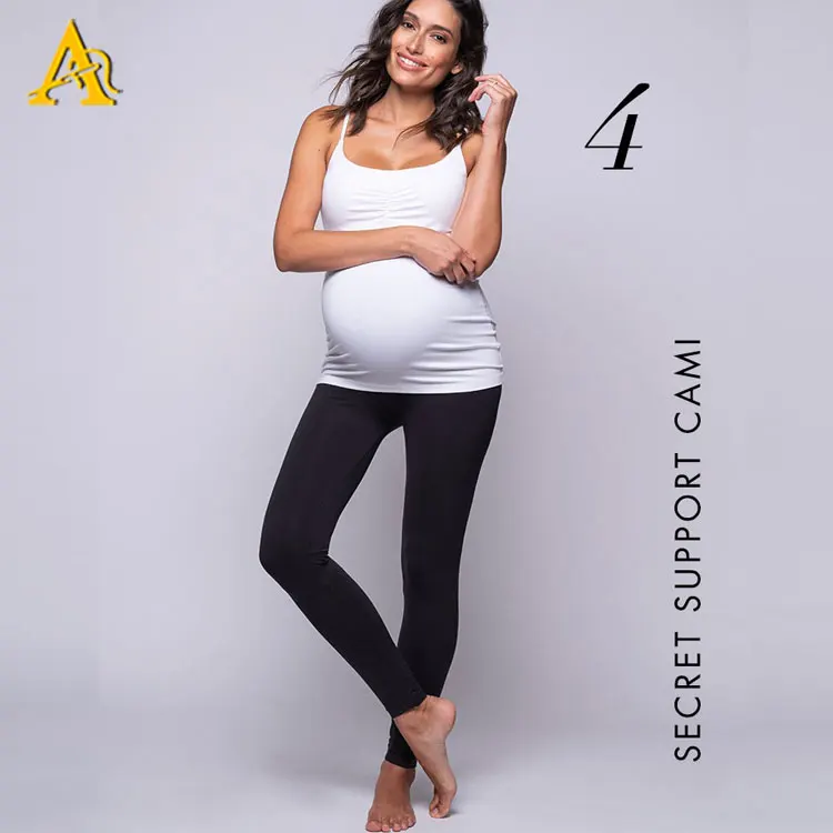 
High Quality Maternity Clothing Pregnant Women Soft Comfy Maternity Dress Vest Leggings Skirt 