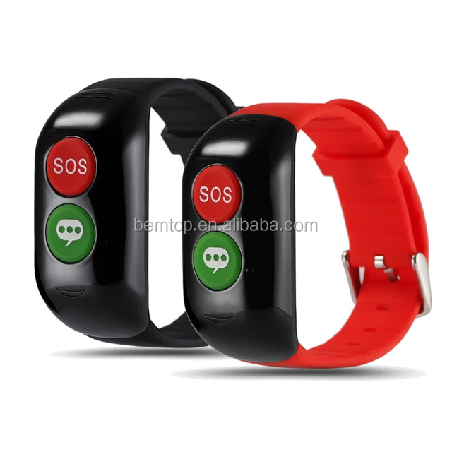 
Old Man Smart band Support GPS WIFI LBS Positioning Device Blood heart rate monitoring Tracker Bracelet Wristband 