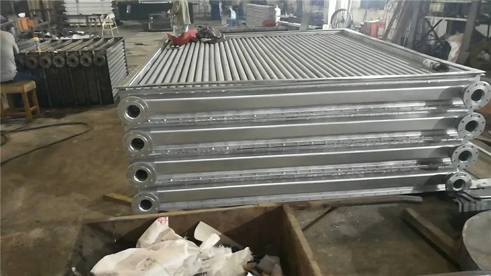 cooling exchanger with fin tube heat exchanger