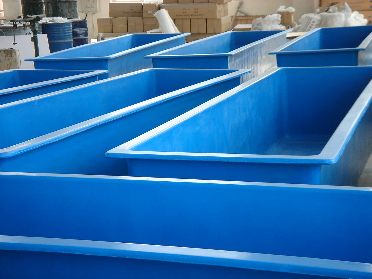 Индивидуальные 1000 2000 до 100000 литров пластиковый аквариум для рыбной фермы производители из стекловолокна с ISO