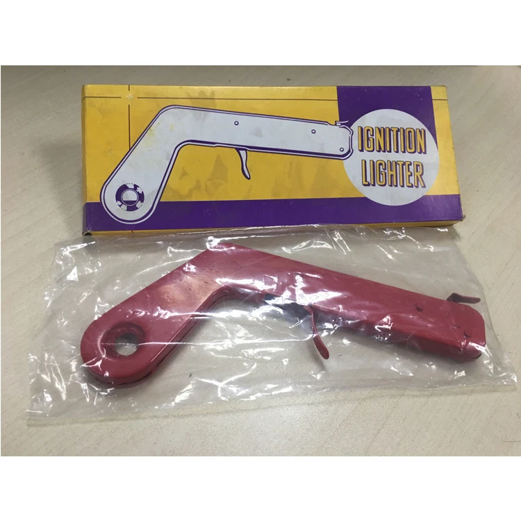 welding flint gun for exothermic welding red/silver color