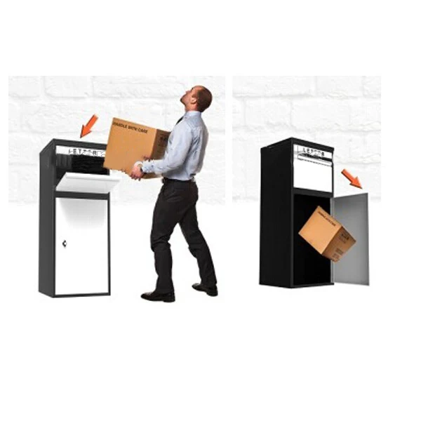 
Large Space Outdoor Waterproof Wide Parcel Box Free Standing 