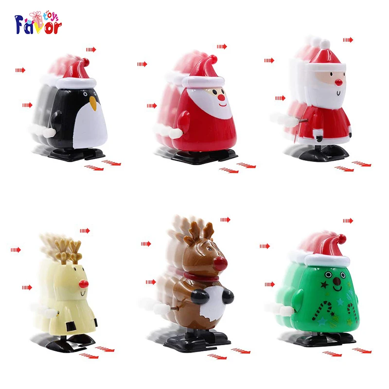  Игрушки Amazon Wind Up 12 штук игрушки в ассортименте для детей подарки на вечеринку подарок Рождество День благодарения хеллоуин