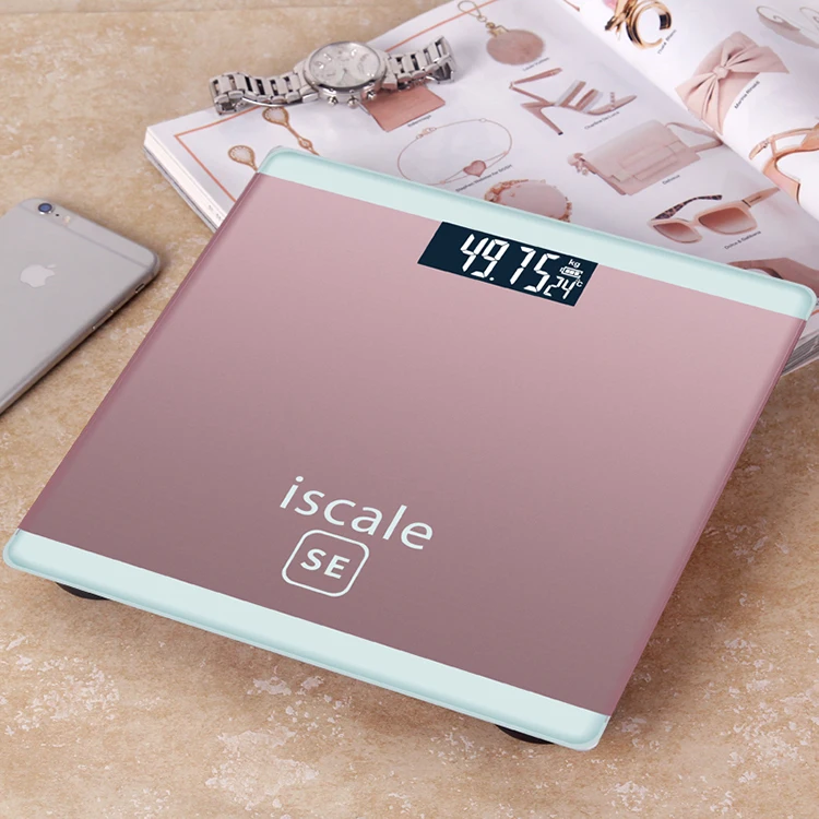 180kg ABS Plastic Portable Cheap Household LCD Backlight Body Weight Scale Digital Body Scale