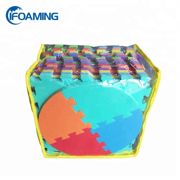 Pastel Colour EVA Kids Play Mat Baby Non-Toxic Foam Fence Puzzle Mat