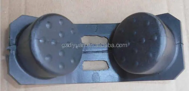 Hot sale truck spare part cabin flip rubber pad for Japanese truck HINO 500