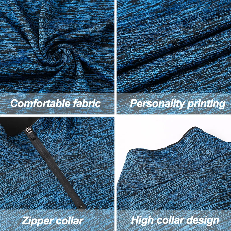 
Custom Blank Slim Shirts Men Sport Long Sleeve T Shirt Quick Dry Outdoor Jogging T-shirt Gym Tops Wholesale Sportswear 