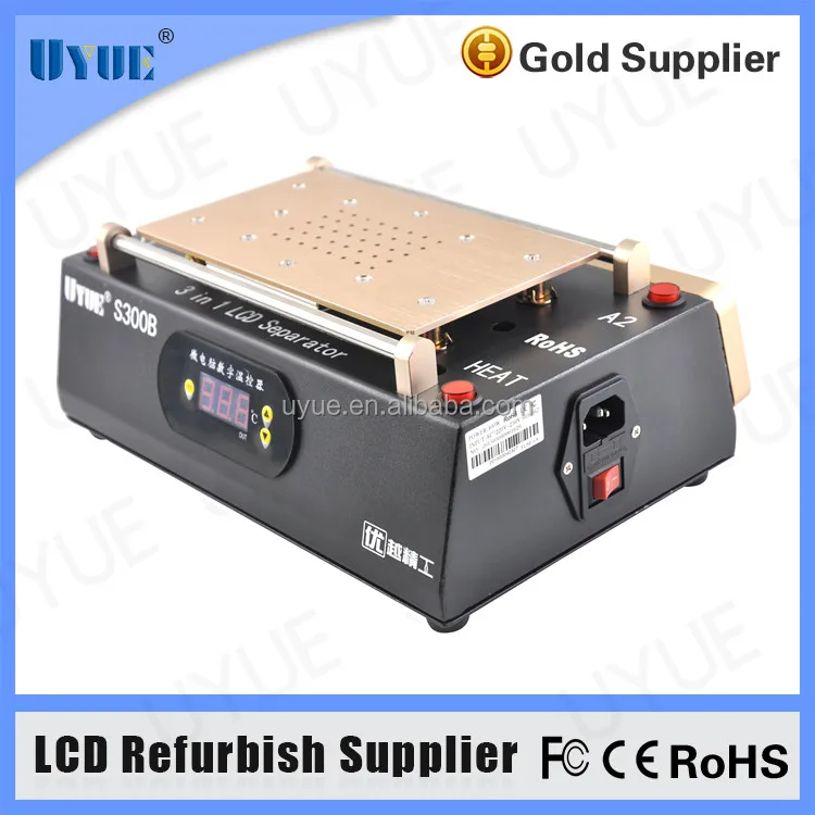 3 in 1 LCD Separator + Frame Separator+Preheater Touch Screen Panel LCD Separator Glue Disassemble Machine for Iphone