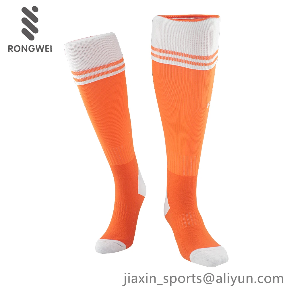 Custom design football socks / OEM knee high socks / sports socks manufacturer
