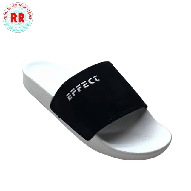 
2019 custom logo slide sandals flat black sandal shoes latest design custom slippers 