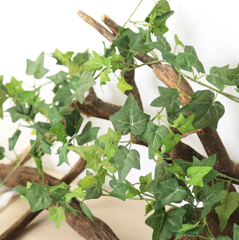 
Indoor Outdoor Decor 190cm Length Artificial Ivy Leaves 12 Pack Faux Leaf Hanging Plants Fake Foliage Ivy Vines 