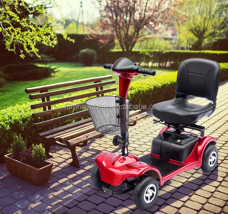 Best design 4 wheel drive mobility scooter single seater electric cars