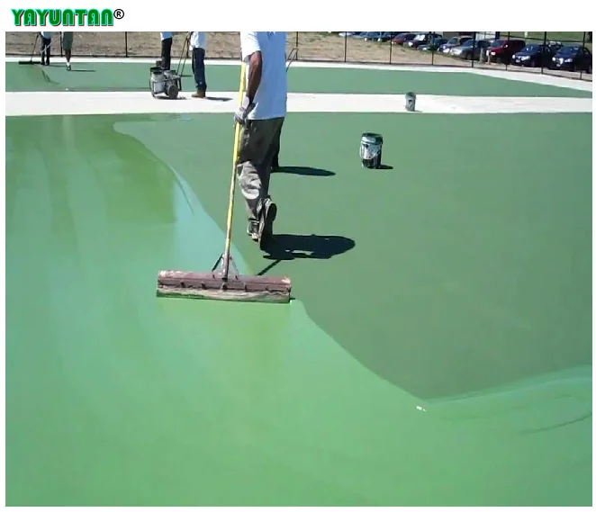 Blue table tennis flooring paint/tennis court cover