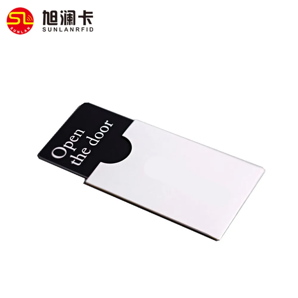 Free Sample Design 125KHz RFID Smart T5577 Chip Card Access Control Plastic Hotel Door Key Card