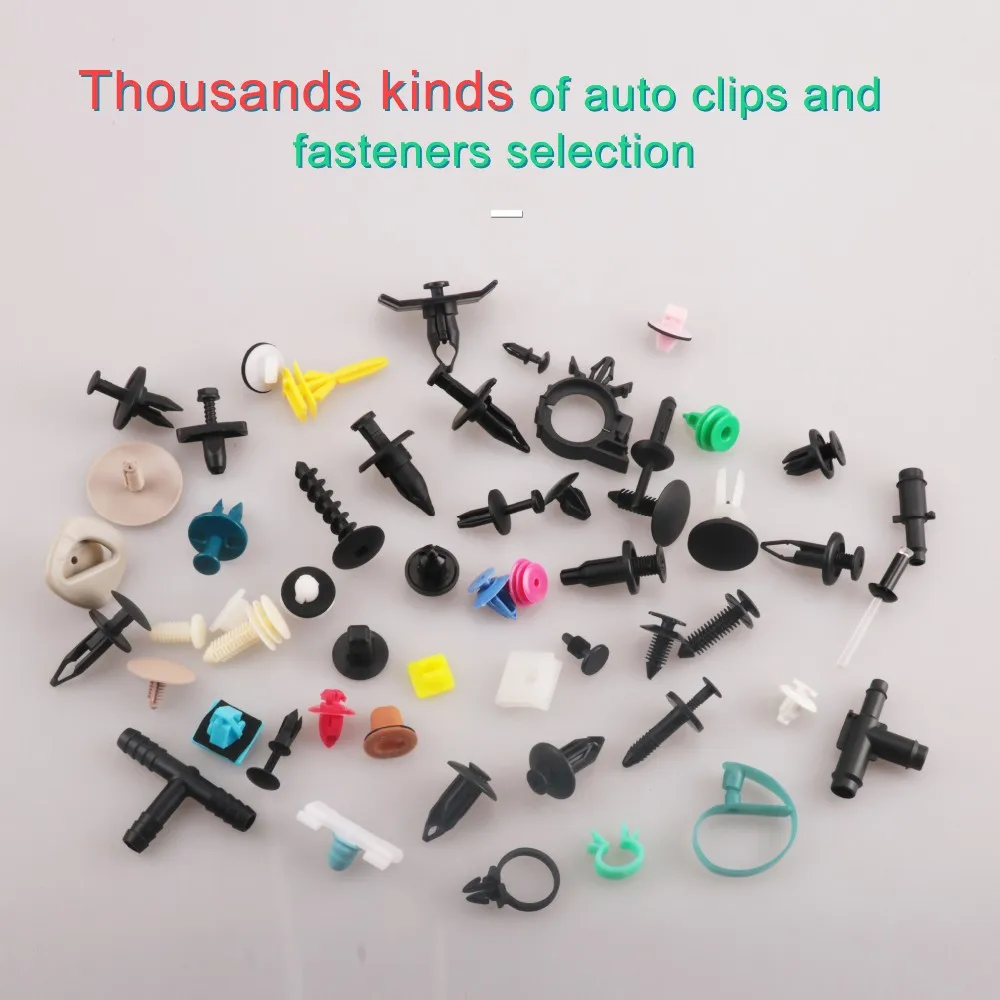 Plastic Push Type Rivets auto plastic clips and fasteners auto body clips Plastic clips for cars101634