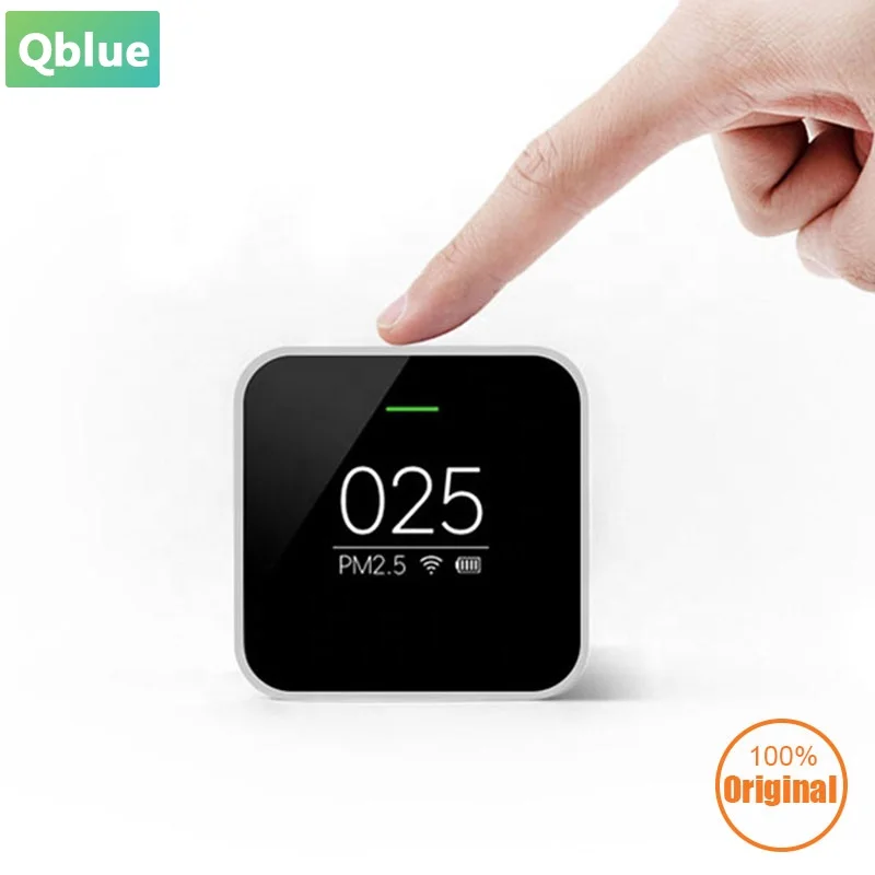 Оригинальный монитор Xiaomi Smart Air Quality PM2.5 с OLED-дисплеем точный лазерный датчик белый медицинский управление через