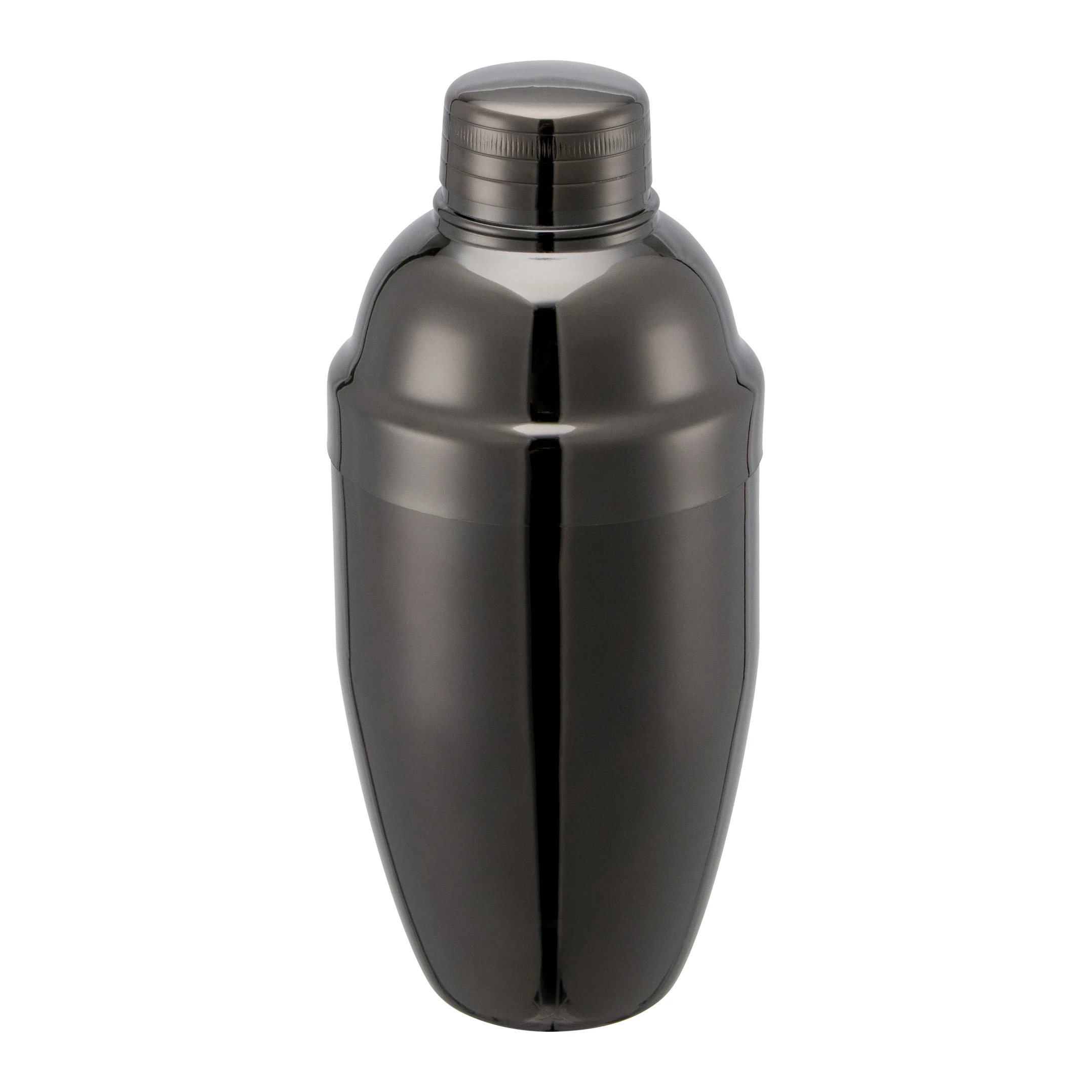 550ml Stainless Steel Gun Metal Cocktail Shaker Japanese Style bar shaker