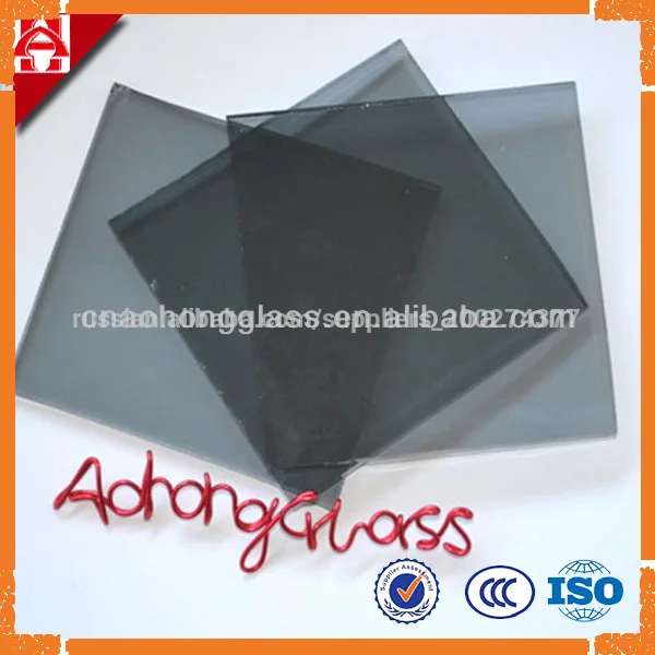 3mm 4mm 5mm 5.5mm 6mm 8mm темно-серый тонированные флоат-стекла