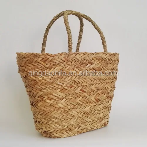 Beach Bag Seagrass Ladies Straw Basket