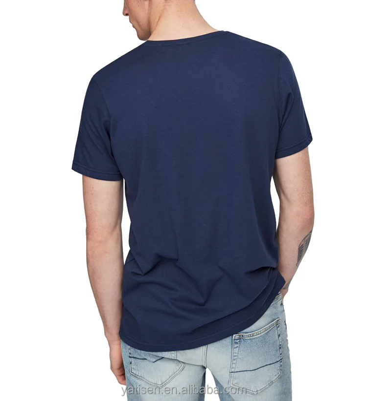 wholesale new design short sleeve 100% cotton plain custom mens t shirts