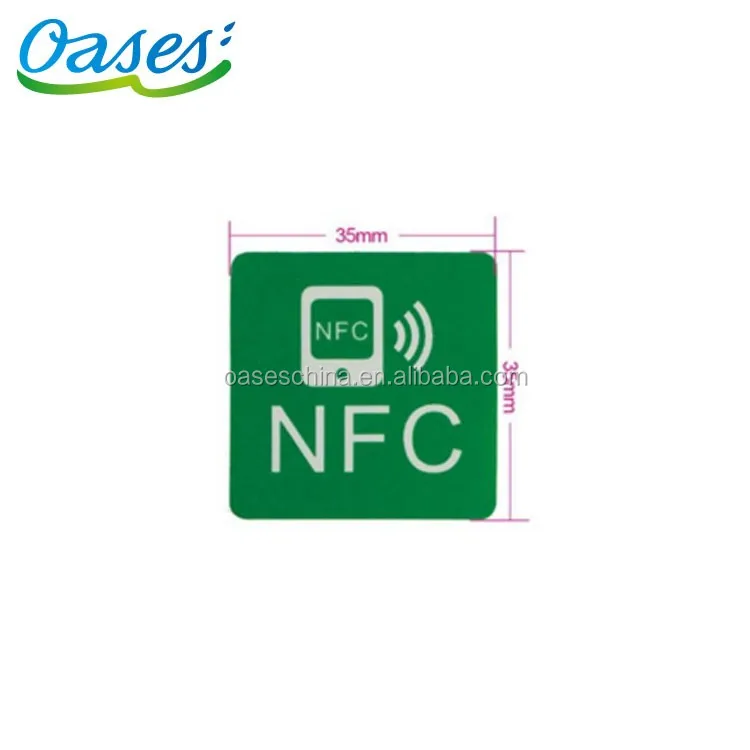 13.56 мГц ntag 215 nfc наклейки с различным размером